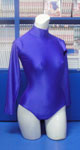 Leotard Purple High-necked