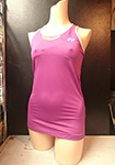 Women's fit Tank top(plum)