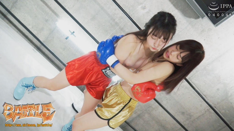 腹パンチ女子ボクシング 02