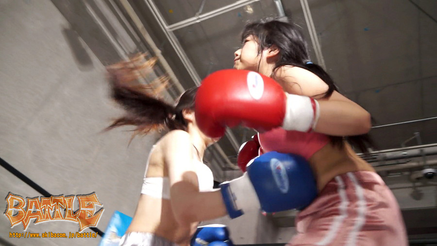 腹パンチアンダーグラウンド女子ボクシング 02