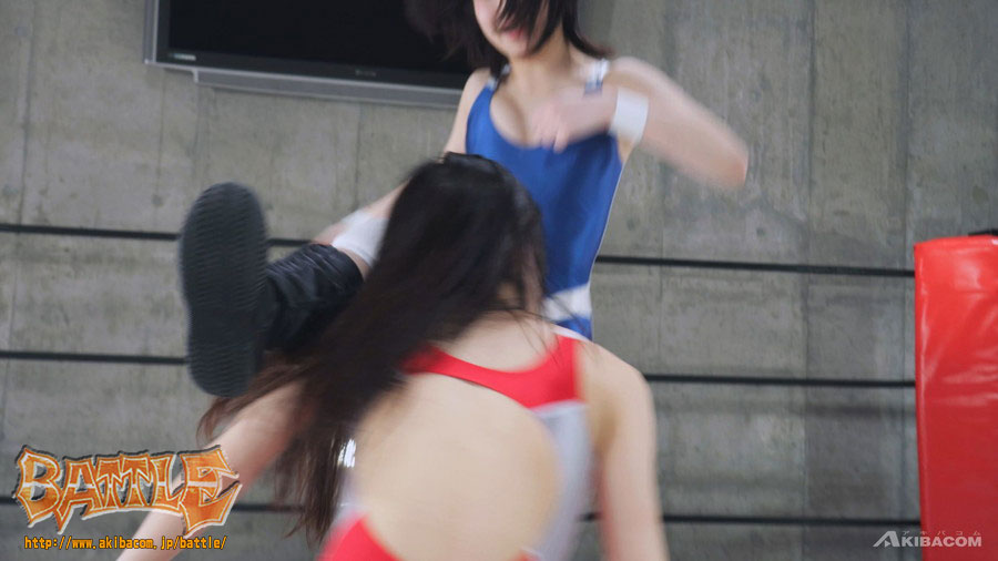 ファイティングガールズインターナショナル団体交流戦　生田優梨vs桃瀬ひまり